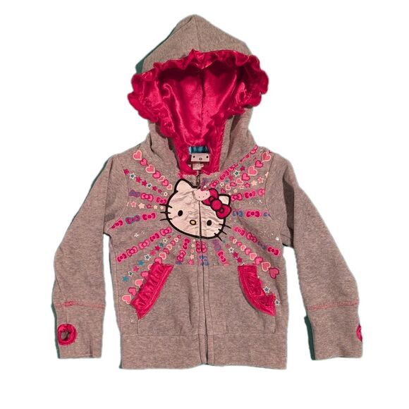 Other - Y2k Hello Kitty Zip Up Jacket Toddler Girl